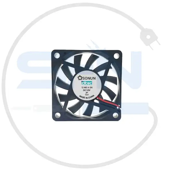 فن 6x6x1 12v بوشی