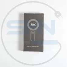 ذره بین دستی شیشه ای 30X LED gallery3