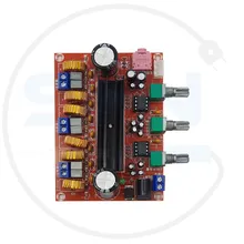 ماژول آمپلی فایر سه کانال XH-M139 2x50W+100W gallery1