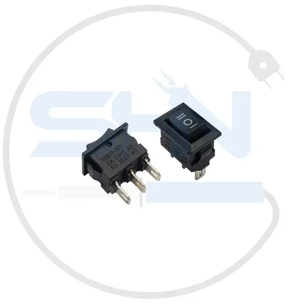 کلید بچه راکر سه حالته KCD1-701 3PIN