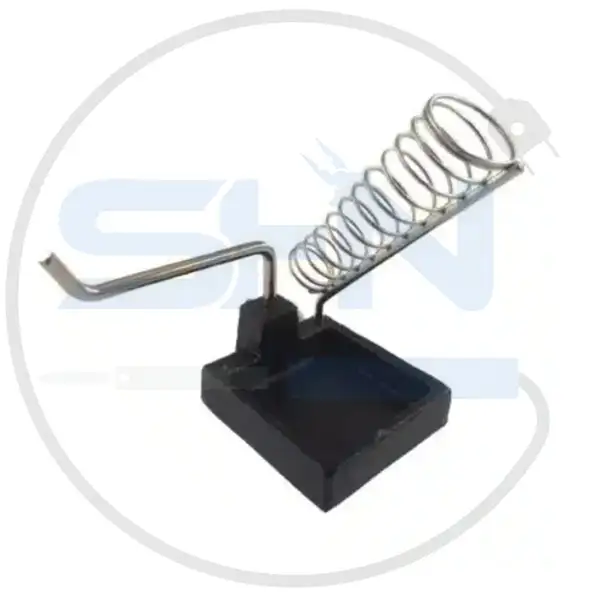پایه هویه چدنی مربعی با جای سیم لحیم مدل PD802