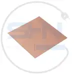 فیبر مدار چاپی 10x10 سانتی متر استخوانی thumb 1