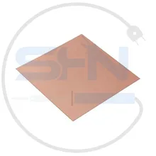 فیبر مدار چاپی 10x10 سانتی متر استخوانی gallery0