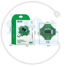 تستر و شوک باتری ریلایف RELIFE RL-XA1 USB gallery2