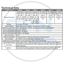 LCR متر دیجیتال رومیزی ویکتور مدل VICTOR 4091C gallery1
