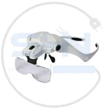 ذره بین عینکی 5 لنز چراغ دار مدل 9892B2 gallery0