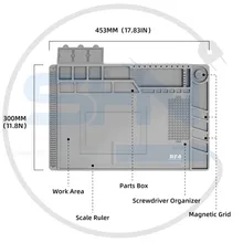 پد سیلیکونی نسوز مگنتی RF4 RF-PO11 gallery1