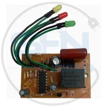 برد محافظ برق یخچال و فریزر LED سیمدار gallery0