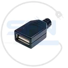 سوکت USB A مادگی سیم خور gallery0
