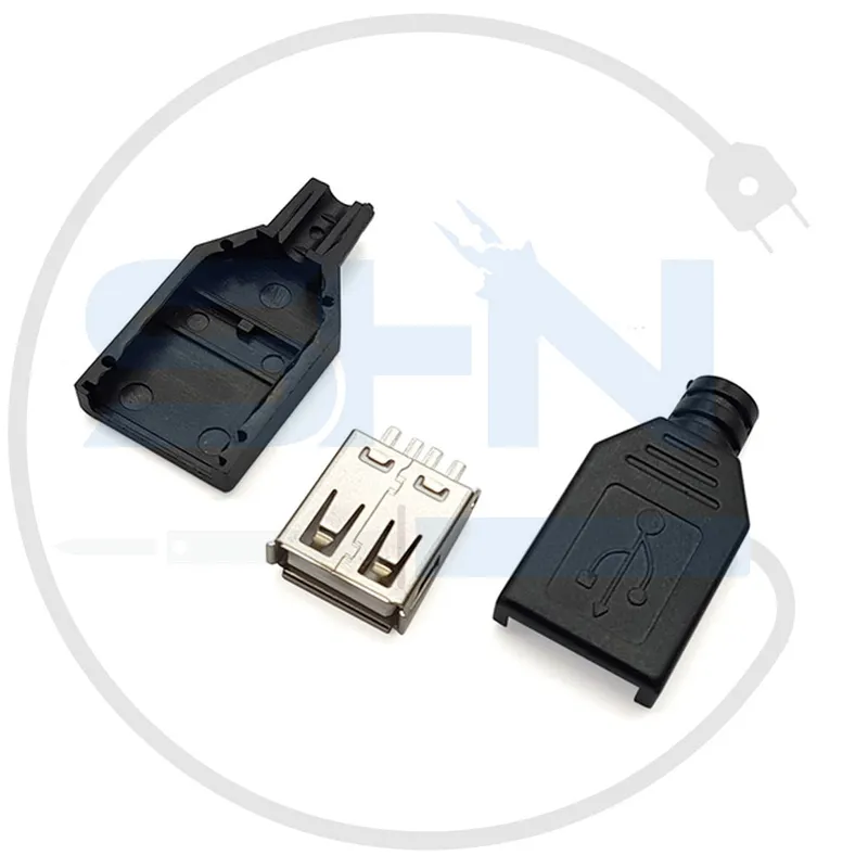 سوکت USB A مادگی سیم خور gallery1