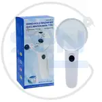 ذره بین دستی مدل MG6B-4 بزرگنمایی 4X دارای دو عدد LED thumb 1