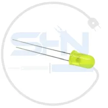 ال ای دی خودرنگ زرد LED 5mm gallery0