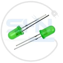 ال ای دی خودرنگ سبز LED 5mm gallery0