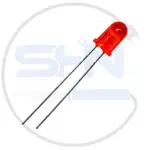 ال ای دی خودرنگ قرمز LED 5mm thumb 1
