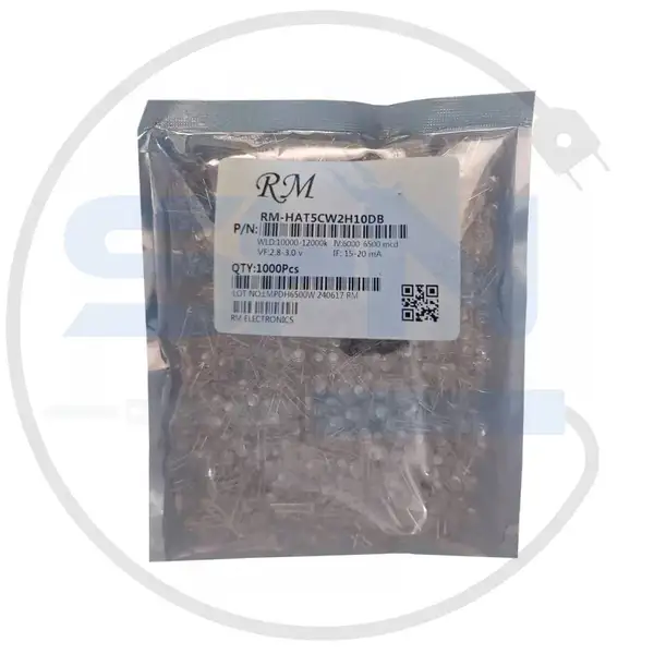 ال ای دی کلاهی سفید LED RM