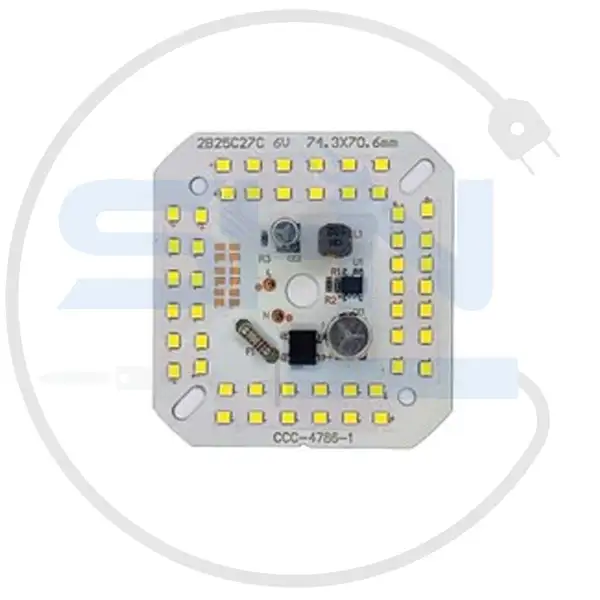 سفید مربعی خازن دار LED DOB 60W