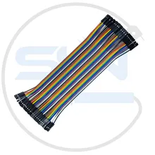 سیم جامپر برد بوردی مادگی به مادگی 20cm بسته 40 تایی gallery0