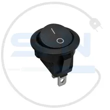 کلید راکر گرد دوحالته KCD1-601 2PIN gallery1