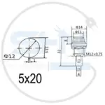 جا فیوزی رو پنلی کوچک ALALCO thumb 4