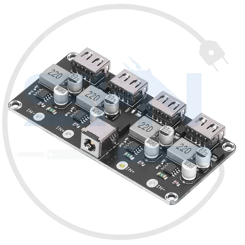 ماژول شارژر فست QC3.0 چهار پورت gallery0