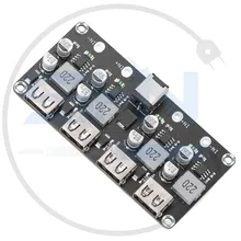 ماژول شارژر فست QC3.0 چهار پورت gallery1