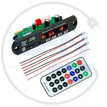 برد فلش خور بلوتوث دارUSB AUX دارای آمپلی فایر 2X25W وات gallery0