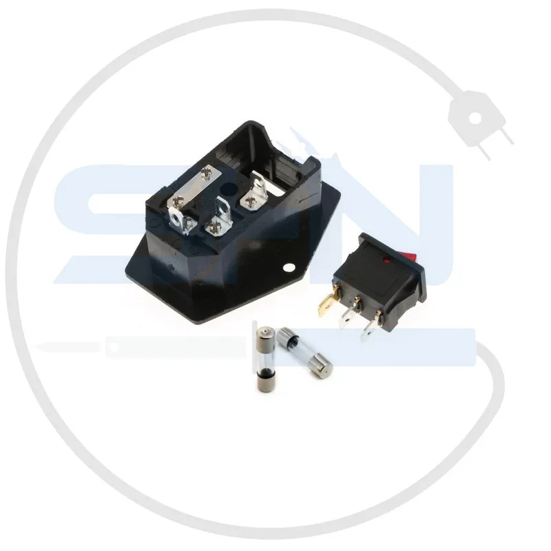 جک پاور نری روپنلی کلیددار فیوزدار جاپیچدار AC-01A gallery1