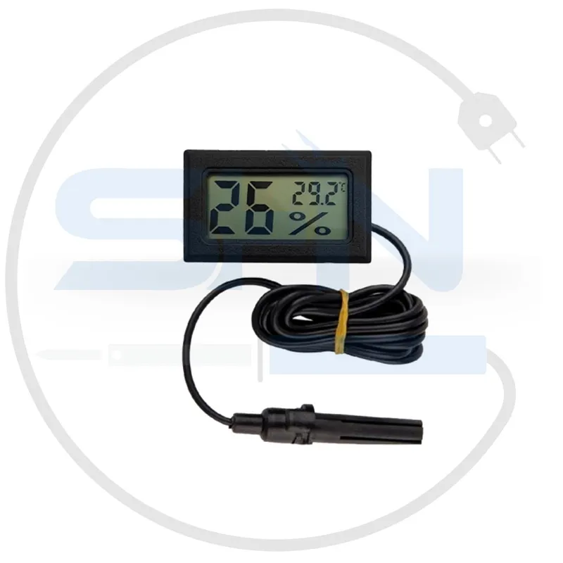 دماسنج و رطوبت سنج کوچک دیجیتالی LX- 8011 gallery0