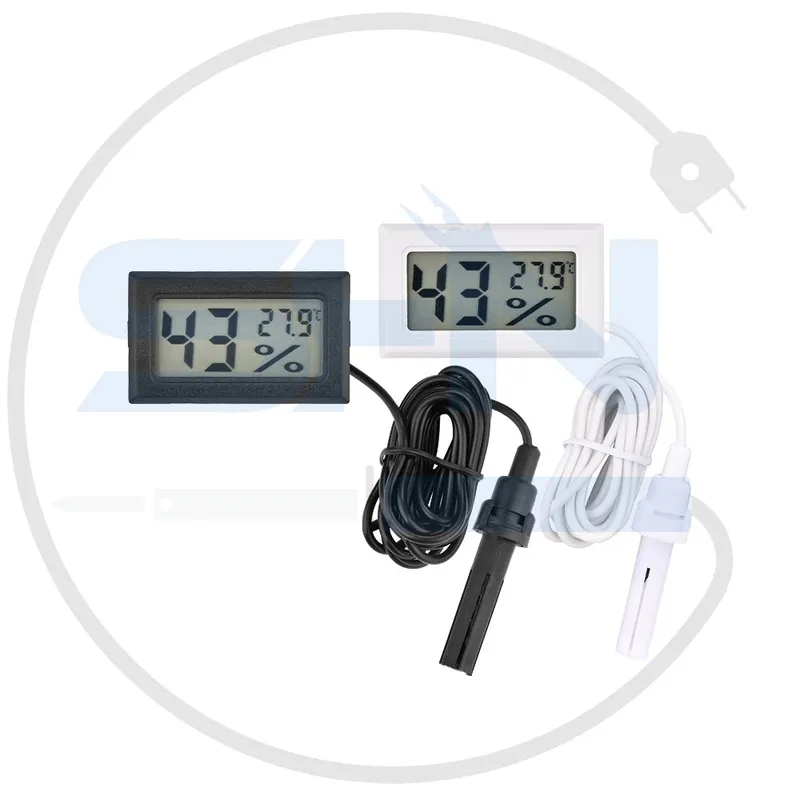 دماسنج و رطوبت سنج کوچک دیجیتالی LX- 8011 gallery3