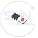 تک سوئیچ مربعی چهار پایه smd کد3 thumb 1
