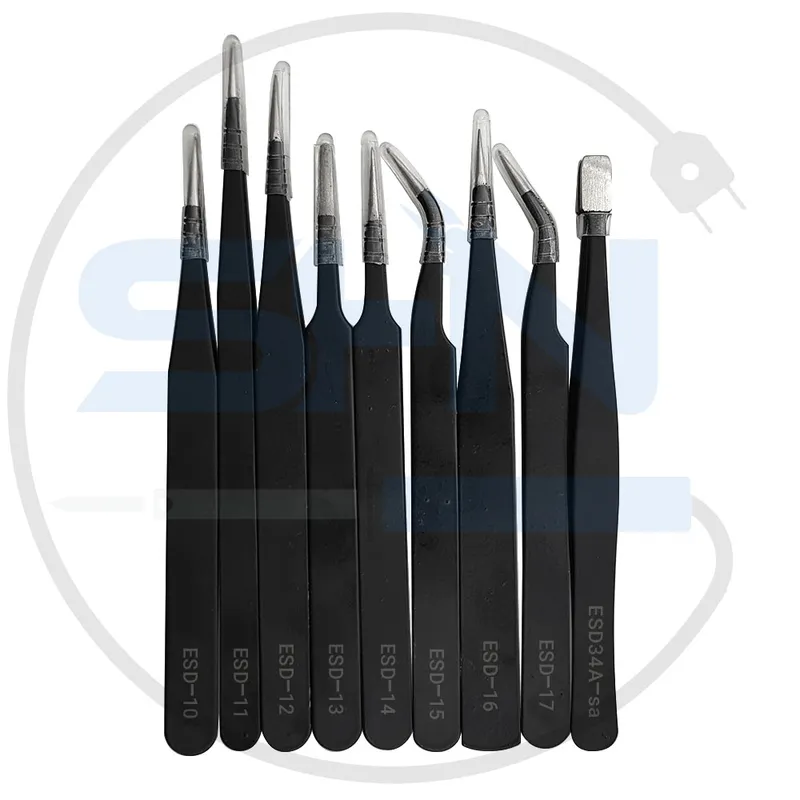 ست پنس 9 عددی آنتی استاتیک ESD-9PCS gallery2
