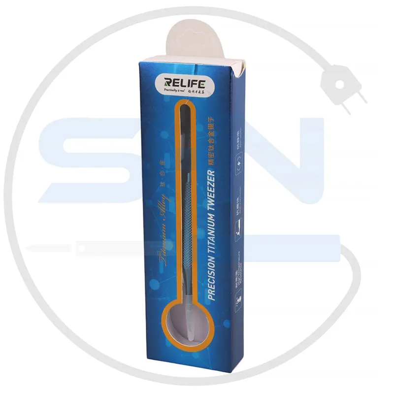 پنس تیتانیومی سر کج ریلایف مدل RELIFE RT-15C gallery1