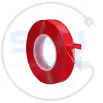 چسب دوطرفه بی رنگ ژله ای مدل REG10 عرض 2 سانتی متر thumb 1