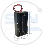 جاباتری دو تایی باتری های لیتیوم یون 3.7V سایز 18650 thumb 2