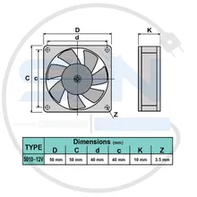 فن 5x5x1 12v بوشی gallery2