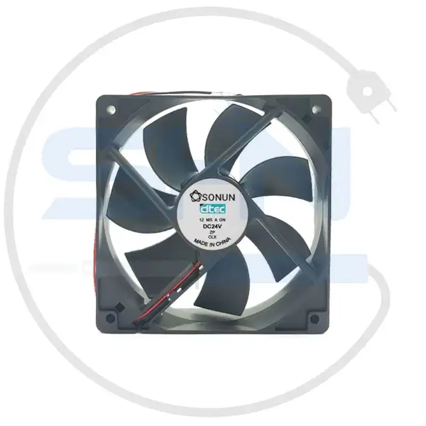 فن 12x12x2.5 24v بوشی