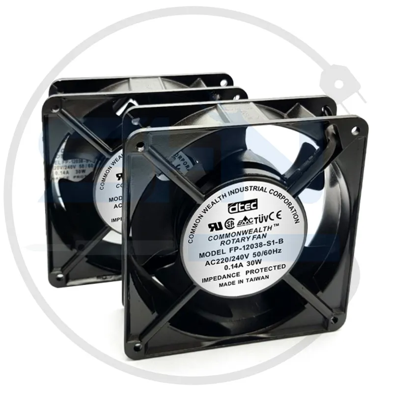فن 12x12x3.8 220v بلبرینگی gallery2