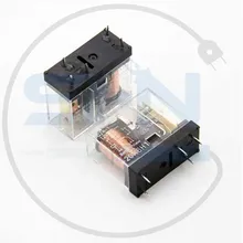 رله شیشه ای 12 ولت 10 آمپر 5 پین OMRON gallery0