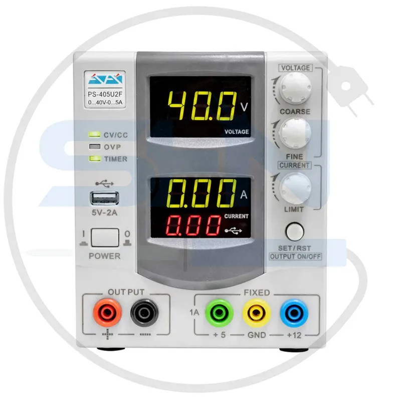 منبع تغذیه 40 ولت 5 آمپر ترانسی آداک ADAK PS-405U2F gallery0