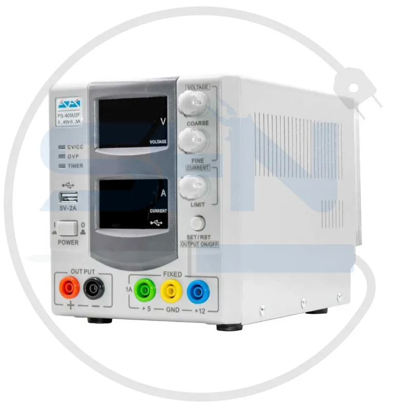 منبع تغذیه 40 ولت 5 آمپر ترانسی آداک ADAK PS-405U2F gallery1