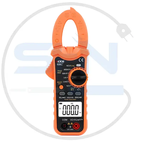 آمپرمتر کلمپی AC/DC ویکتور مدل +Victor 606C