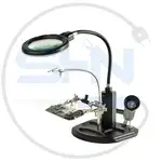 گیره مونتاژ با ذره بین بزرگ TE-802 thumb 1