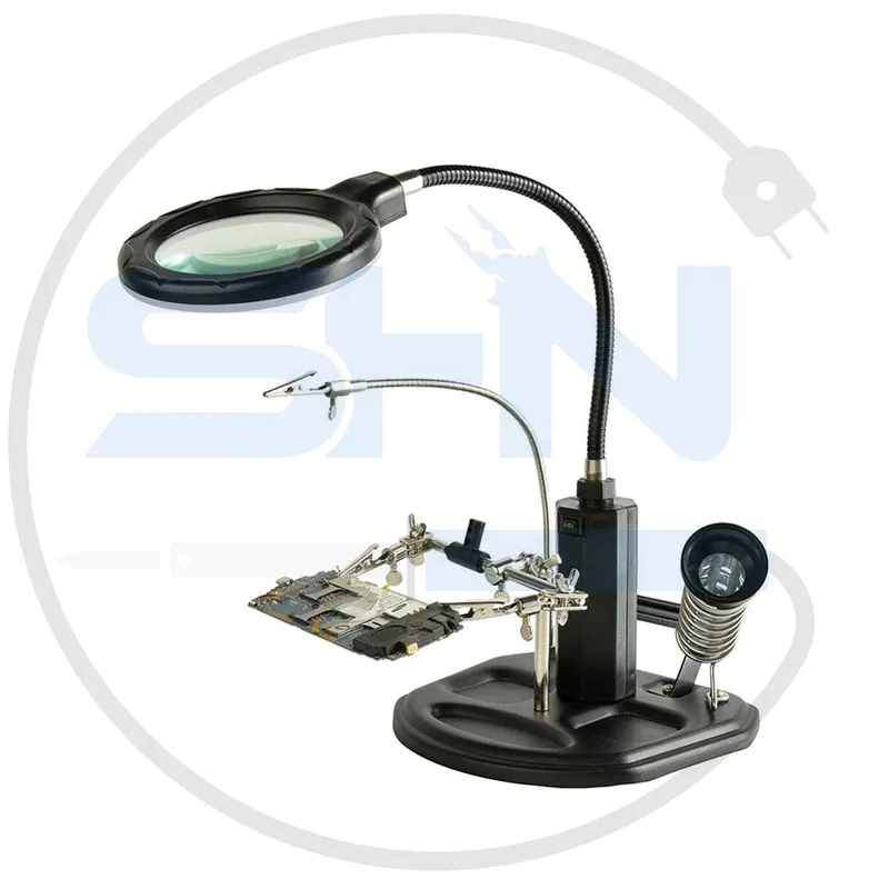 گیره مونتاژ با ذره بین بزرگ TE-802 gallery0