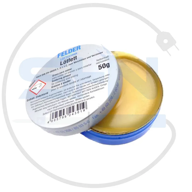 روغن لحیم طوسی LOTFETT FELDER 50g gallery1