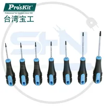 ست پیچ گوشتی خورشیدی 7 عددی پروسکیت مدل ProsKit SD-2302 gallery2