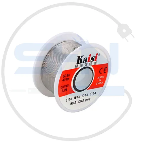 سیم لحیم 0.3mm کایسی KAISI K-0.3 40g