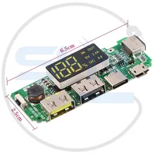 ماژول پاوربانک با نمیشگر H961-U (AN-1000) gallery3