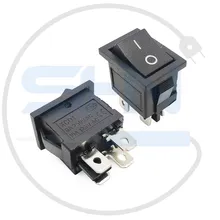 کلید راکر کوچک دو حالته KCD1-101 4PIN gallery0