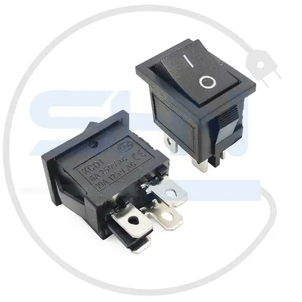 کلید راکر کوچک دو حالته KCD1-101 4PIN